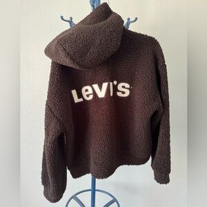 Levi’s Pullover Sherpa Hoodie Small